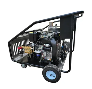 4060Psi 280bar 18L/min 13HP Multi function Diesel Engine Heating Cleaning Machine Hot Water High Pressure Washer