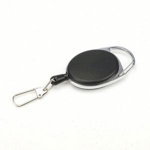 Fancy Carabiner Retractable Badge Reel Clip Oval Medical Funny Heavy Duty Character Badge Keychain Holder with <b>Snap</b> <b>Hook</b> - Product Image 5