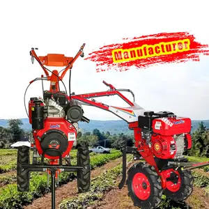 New Farm Machinery Gasoline Diesel garden tiller machine mini cultivator with weeding tilling ridging tools