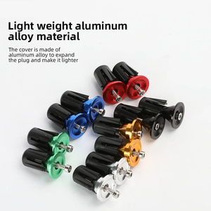 23.5MM vélo en alliage d'aluminium poignée guidon prise vtt vélo cyclisme guidon poignées bouchons - Product Image 3