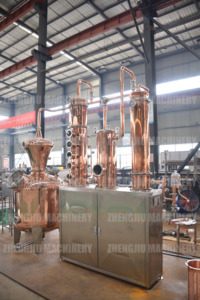 Equipo de destilería de alcohol para bebidas, <span class=keywords><strong>whisky</strong></span> de 500L, con ron - Product Image 2