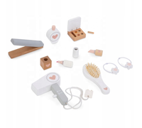 Ensemble de vanité pour enfants table et chaise vanité avec miroir comprenant plusieurs accessoires de maquillage coiffeuse de maquillage avec rangement