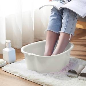 Bassin de pédicure profond en plastique HALO avec repose-pieds surélevé, seau de spa domestique pour la maison OEM ODM - Product Image 1