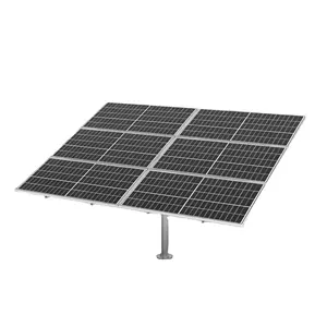 Système de suivi PV sur réseau à deux axes 2.5kW Wifi Tracker Sun Power Clean Energy BIPV Solar Power Home Use Generation T4.5