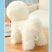 Vente en gros d'usine : Jouets en peluche simulation ours et chien, doux et câlins pour bébés, et jouets réconfortants en peluche pour bébés