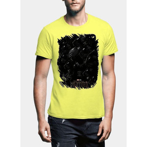 T-shirt lunga vita al re pantera nera mezza manica - Product Image 4