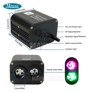 Kit de fibres optiques Starlight 1000 pièces 0,75 mm, éclairage ciel étoilé pour voiture, lumière LED RVBW scintillante 20W pour toit de voiture et <span class=keywords><strong>plafond</strong></span> de maison - Product Image 3