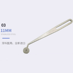 ชุดวัดระยะห่างฟันแบบออร์โทดอนติก ไม้บรรทัดสแตนเลส เครื่องมือทันตกรรม 1.7 มม. 2.0 มม. 2.5 มม. 3.0 มม. 3.5 มม. - Product Image 3