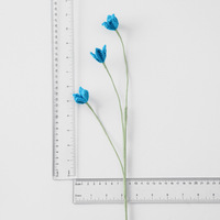 Vente en gros de petites fleurs en coton laitier faites à la main, crochetées, en forme de branche de fée, multicolores, pour la décoration de la maison, les mariages et les cadeaux