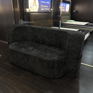 Wholesale Convertible Indoor Furniture Love Seat Sleeper <b>Sofa</b> Modern Brown Vacuum Packed Compressed Villa Living Room 2 Seater - Product Image 3