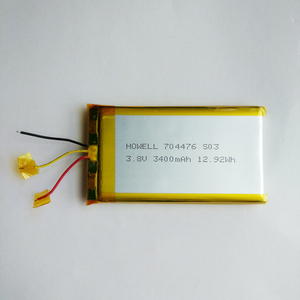Аккумуляторная литий-полимерная батарея HWE 3,8 V 3400mah 704476 модель литий-ионная упаковка - Product Image 4