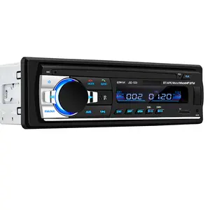 Nueva llegada 12V Car Stereo FM Radio MP3 Audio Player Soporte BT Teléfono con USB/TF Puerto Car Electronics In-Dash 1 DIN