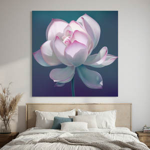 Hiện đại pha lê sứ vải tường nghệ thuật Lily <span class=keywords><strong>Rose</strong></span> Flower Painting kỹ thuật số in cho trang trí nội thất hiện đại hoa in - Product Image 1