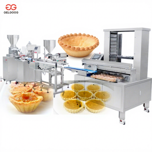 เครื่องทำแป้งพาย GELGOOG เครื่องขึ้นรูปเปลือกพายสี่เหลี่ยม เครื่องกดคุกกี้ไส้แยมสับปะรด เครื่องปั้นทาร์ตไข่ไฟฟ้า - Product Image 1