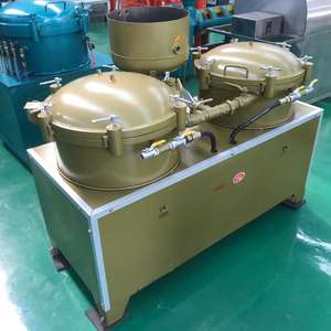 Machine à filtration d'huile à pression d'air automatique à double bac pour huile d'arachide, de tournesol et de soja, système de chauffage commercial - Product Image 3