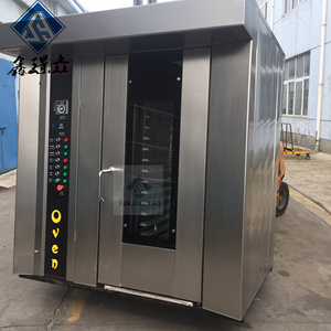 3 etapas programables de grado industrial para cafeterías y panaderías pequeñas 16/32/68 bandejas <span class=keywords><strong>horno</strong></span> rotatorio de cámara de acero inoxidable - Product Image 4