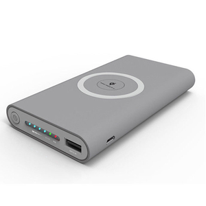 New Arrival 10000mAh ngân hàng điện cầm tay với giao diện USB hỗ trợ sạc không dây và bên ngoài pin sạc điện thoại - Product Image 3