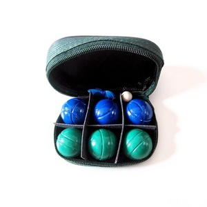 Boules de pétanque miniatures colorées personnalisées de 32,5 mm avec sac de transport pour jeux de table et sports de plein air - Product Image 5