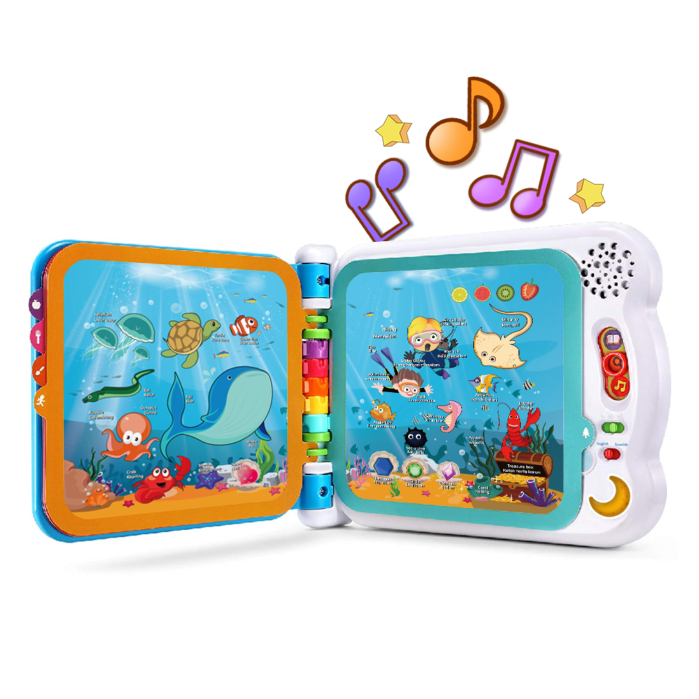 Детский игровой коврик(Indonesia/Arab/Inggris) Mainan Edukatif Anak learning tablet pc для детей