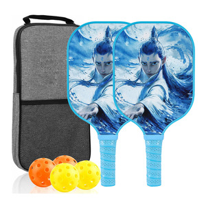 ชุดไม้พายพิกเกิลบอลเอ๋อบิง พีค ไฟเบอร์กลาสกันลื่นพร้อมกระเป๋าพกพาสำหรับความบันเทิงกลางแจ้ง - Product Image 3