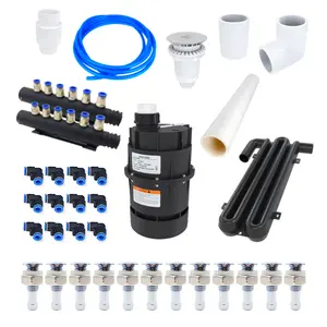 12PCS Air Jet Kit with Air Blower SPA Whirlpool Bubble Jet System