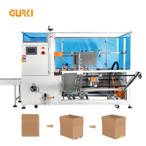 Factory Supply Automatic Box-opening Machine High Speed Automatic Case Carton Forming Erector