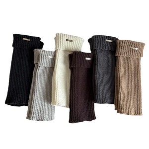 Women's Thick Warm Leg Warmers Autumn Winter Japanese Style Y2K Deer Fur Plush Calf Socks Solid Color Acrylic Fiber - Product Image 5