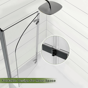 <span class=keywords><strong>Pare</strong></span>-<span class=keywords><strong>douche</strong></span> moderne en verre noir pliable gain de place <span class=keywords><strong>baignoire</strong></span> pliante porte moustiquaire de <span class=keywords><strong>douche</strong></span> 90 CM boîte de <span class=keywords><strong>douche</strong></span> de salle de bain <span class=keywords><strong>pour</strong></span> <span class=keywords><strong>baignoire</strong></span> - Product Image 3