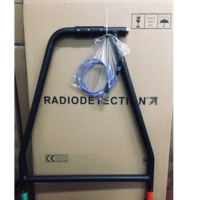 Radiodetección RD8200 Localizador de tuberías y cables Localizador de fallas de cables subterráneos + Opción de marco a + Accesorios de varilla de sonda