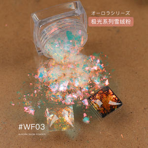 FEISHI all'ingrosso scaglie di camaleonte resina epossidica Multi specchio cromato scaglie di opale in polvere Aurora serie <span class=keywords><strong>velluto</strong></span> neve polvere - Product Image 4