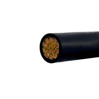 Cable de Control KVV de Alta Calidad, 450/750V, 3 Núcleos, Conductor de Cobre, Aislamiento de PVC, Clasificación IP54, para Construcción y Uso en Computadoras