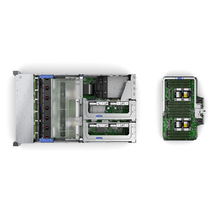 Serveur <span class=keywords><strong>DL580</strong></span> <span class=keywords><strong>Gen9</strong></span> 10SFF/4xE7-8893v3/768(24x64 Go)/noHDD (jusqu'à 10 disques durs 2.5 pouces)/P830i/4x1500W - Product Image 4