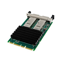 Tarjeta de Red Interna para Servidor ST7388 OCP 3.0 E810-CQDA2 Dual SFP28 1Gbps con Cable PCI, en Stock, para Entrenamiento de Inteligencia Artificial