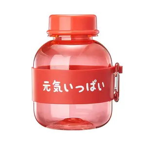 Mini bouteille d'eau potable portable de personnalité créative, tasse pingouin, bouteilles en plastique de 300ml pour boisson