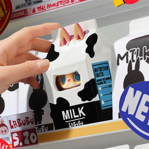 Pop Mart magasin officiel Original Labubu Wacky Mart la série des monstres boîte aveugle figurines d'<span class=keywords><strong>anime</strong></span> cadeau à collectionner décorations pour la maison - Product Image 3