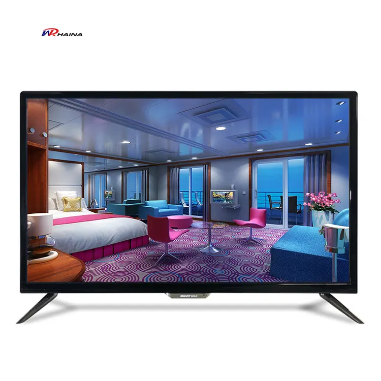 Haina Xxxl Seksi Super Besar Ukuran Tipis 4K 3D Smart WIFI 32 40 43 Inci TV LED Tetevision