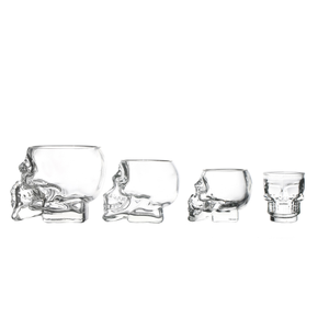 Fairly Odd Novelties Glass <strong>Skull</strong> Decanter - Fill It Up W/ Wine, Beer or Liquor, 125ml, Clear - Product Image 2