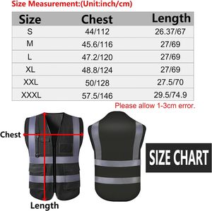 Ant5ppe tùy chỉnh đi xe đạp an toàn vest khả năng hiển thị cao thoáng khí Phản Quang Cảnh Báo Áo khoác polyester với lưới hỗ trợ Logo - Product Image 4