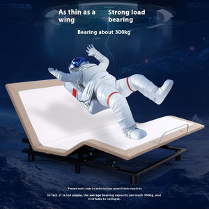 Массажный и беспроводной пульт дистанционного управления двойной USB King Size регулируемый металлический базовый каркас эргономичный каркас с мягкой обивкой - Product Image 2