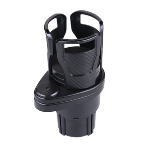 Portavasos Multifuncional 2 en 1 para Auto con Rotación de 360 Grados, Adaptador Universal Enchufable con Base Ajustable y Soporte de Almacenamiento Fijo - Product Image 5