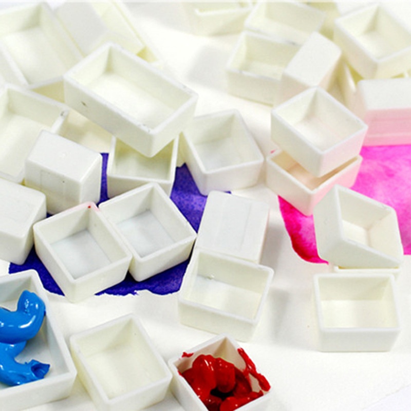 2 мл 3,6 мл белая или прозрачная полусковорода акварелью или полная сковорода