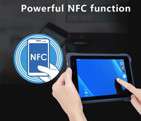 IP67 étanche 8 pouces 10 pouces Android 10 tablette PC industrielle NFC double caméra 4GB + 64G robuste extérieur GSM 4G ATEX MTK pour