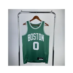 2024 thiết kế chất lượng hàng đầu Boston nam đội bóng rổ Jersey #0 #7 #42 nbaing khâu bóng rổ Jersey