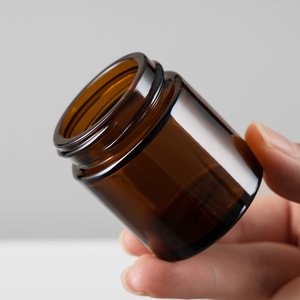 Chất lượng cao cấp 1oz 2oz 4oz hổ phách nồi Jar với vít nắp cho UV bảo vệ chăm sóc da - Product Image 2