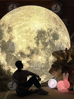 Vente chaude Led Éclairage Huit Planètes Ballon Gonflable Lune Ballon Pour La Fête Suspendue
