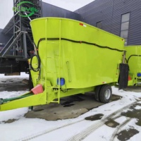 Mélangeur TMR pour ferme verticale PTO, chariot mobile à alimentation automatique, vente chaude