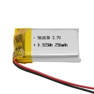 Batterie Lithium polymère, 3.7, 402030, 423450 Mah, 3400 401622 382030 Mah, haute température, OEM, 500 V, 503035