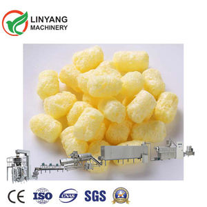 New Condition Automatic Puffing <b>Machine</b> Entire Extruding Line for Corn Rice <b>Snack</b> Foods Delicious Treats Flours Food Processing - Product Image 2