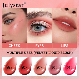 <span class=keywords><strong>3</strong></span> Couleurs Julystar 7,5 ml – Fard à joues liquide velours naturel mat, contouring et illuminateur, maquillage nude - Product Image 4
