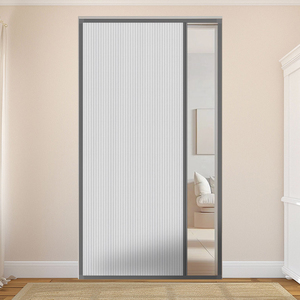 Puerta Plegable y Corredera <span class=keywords><strong>Invisible</strong></span> Tipo Panal para Cocina y Baño, Fácil Instalación sin Perforaciones - Product Image 6